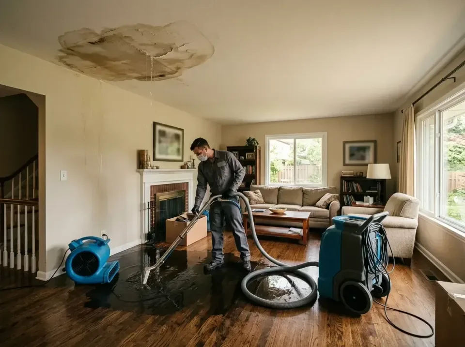 attic-pipe-burst-ceiling-drip-008 — frequently asked questions, Water Damage Restoration & Carpet Care in Battle Ground, WA